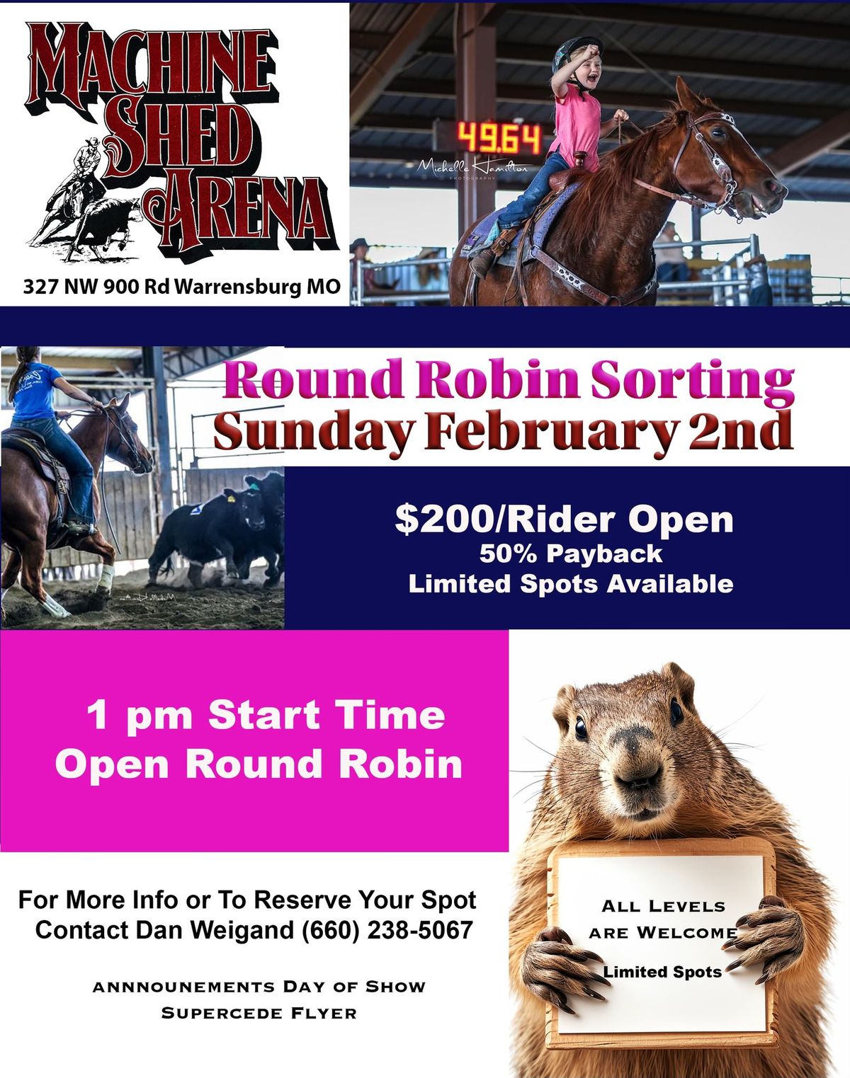 Sunday Round Robin Open Sort - Warrensburg