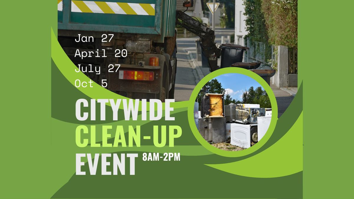 City Wide Clean Up Event