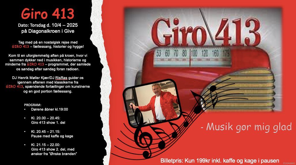 GIRO 413 - Musik g\u00f8r mig glad