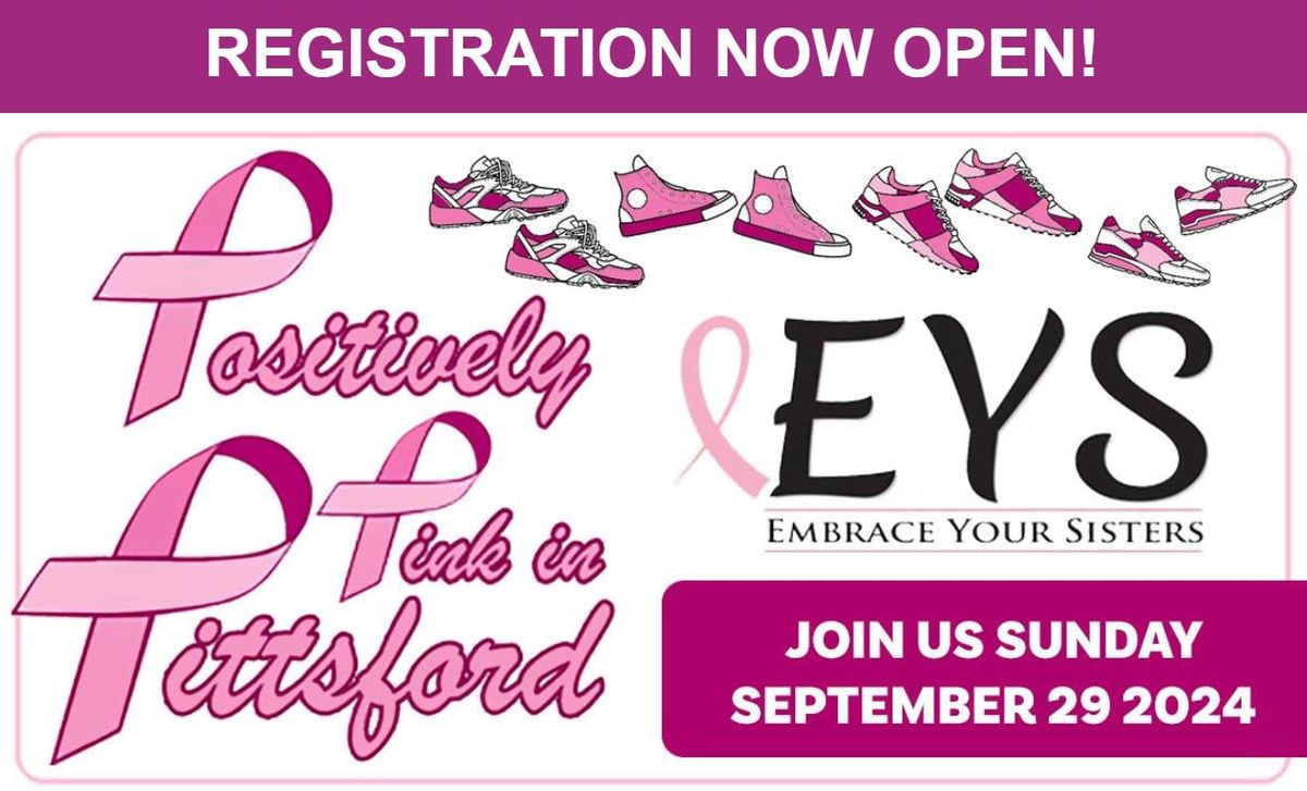 EYS Positively Pink in Pittsford Walk Fundraiser