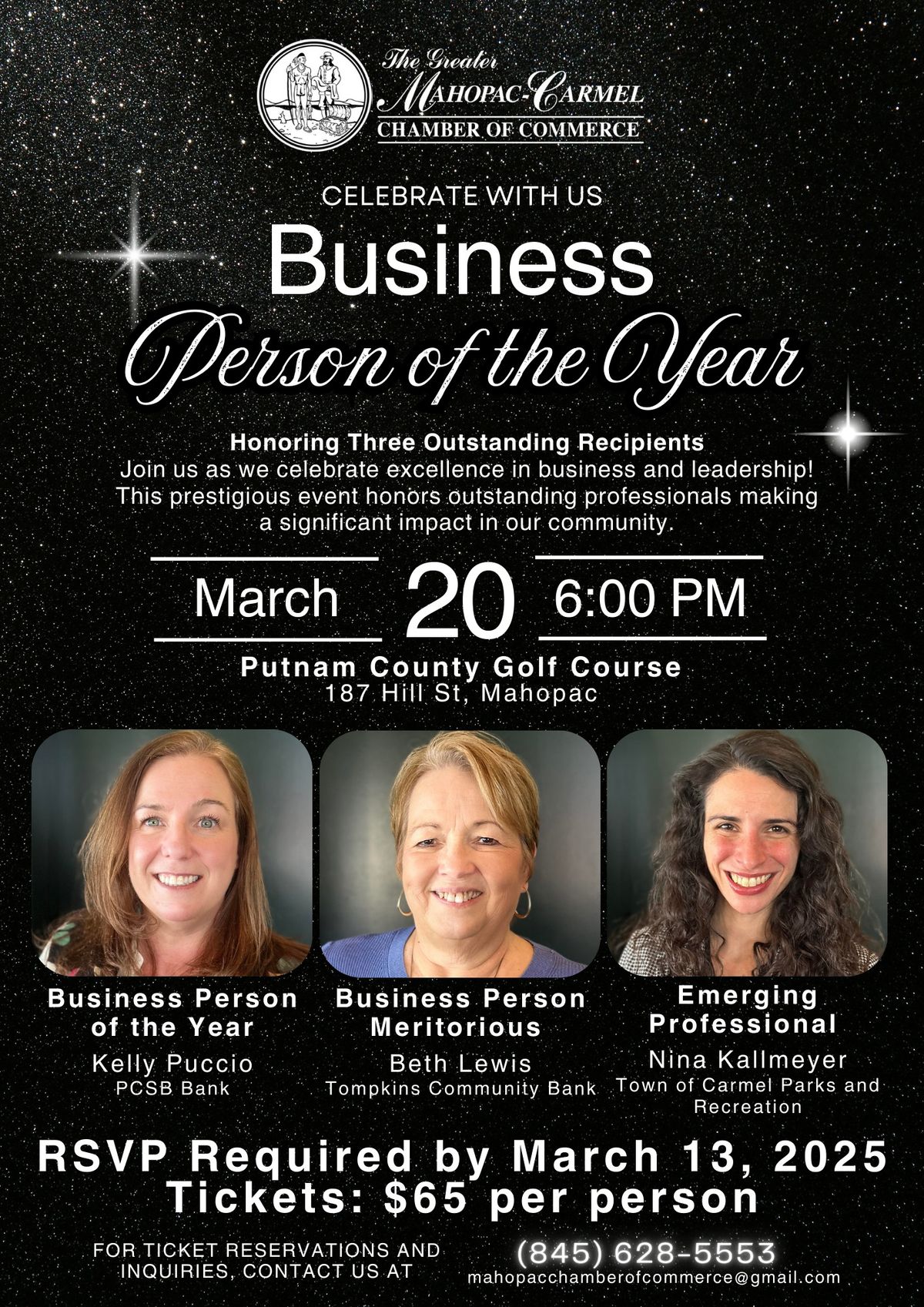 Business Person of the Year Dinner