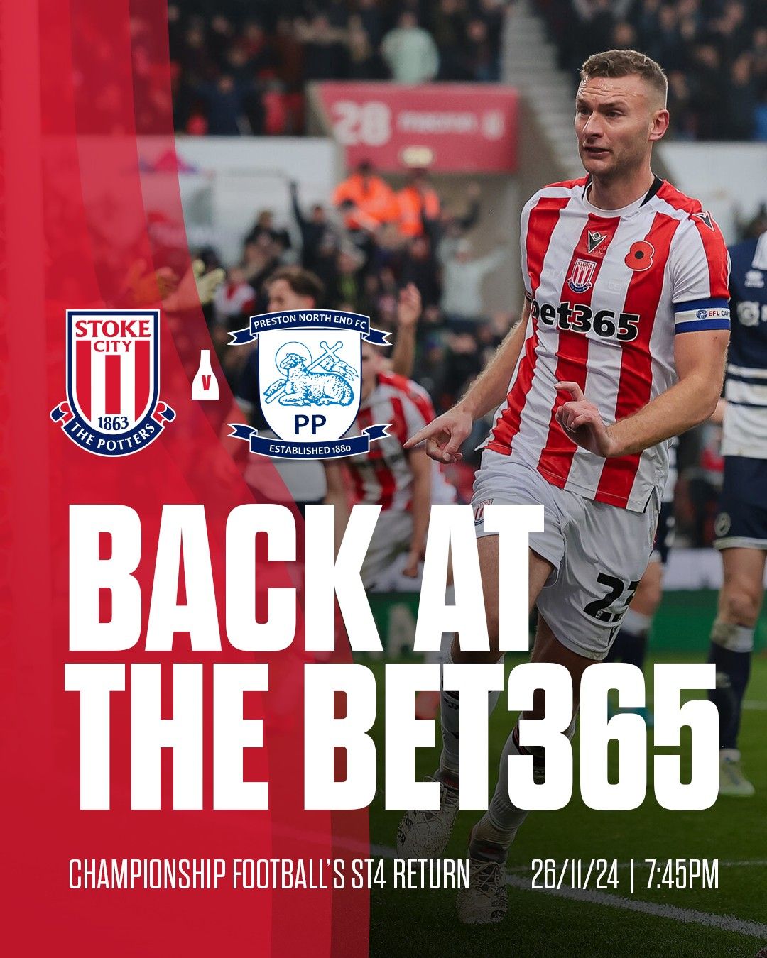 Stoke City v Preston North End