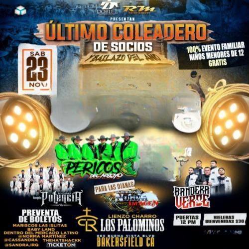 ULTIMO COLEADERO DE SOCIOS Y BAILAZO DEL A\u00d1O 