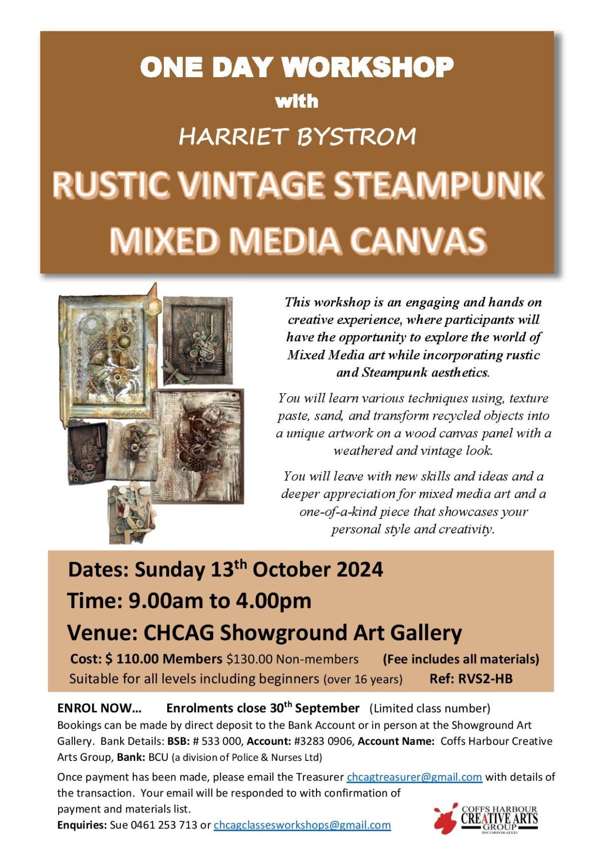 Rustic Vintage Steampunk Workshop