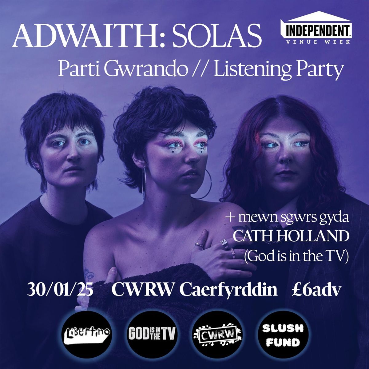 Adwaith: Solas Listening Party