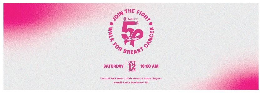 Fanmire's 5th Annual Walk for Breast Cancer