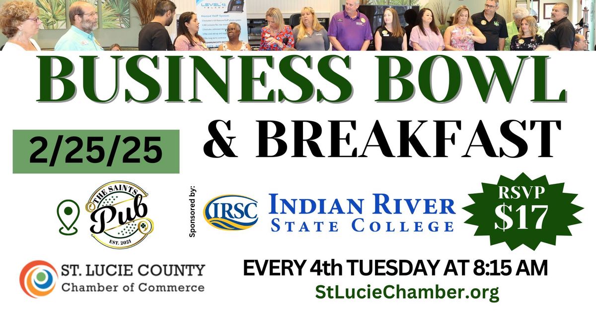 Business Bowl & Breakfast 