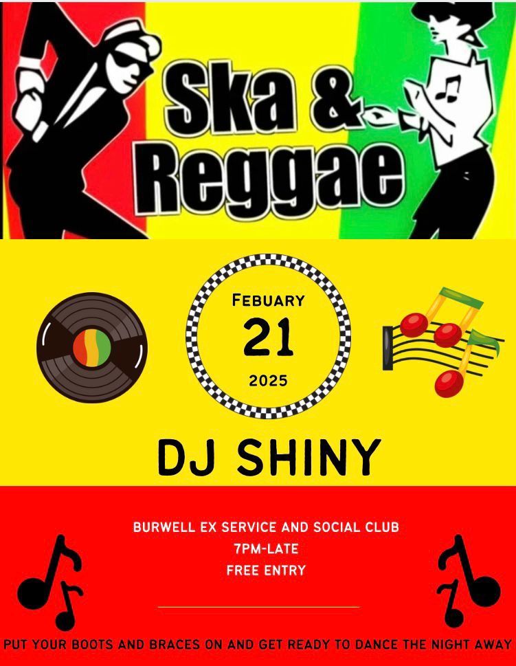 Ska and Reggae with DJ Shiny 