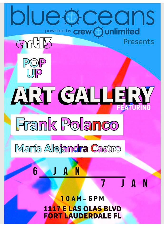 Las Olas POP Up Gallery, 1117 E Las Olas Blvd, Fort Lauderdale, FL