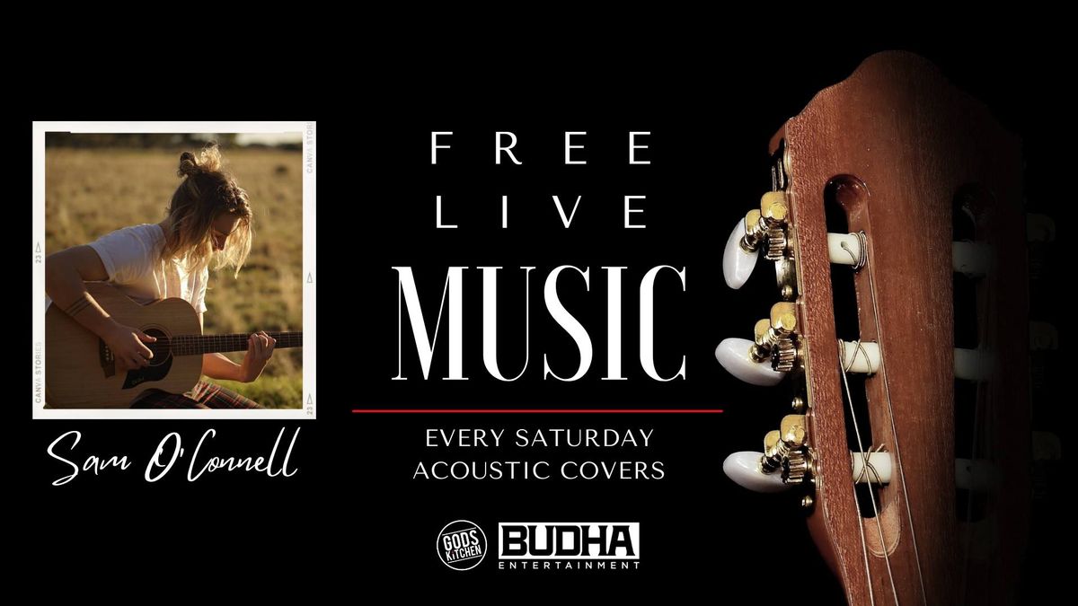 Free Live Music Saturdays @ Gods Kitchen ft Sam O'Connell ~ 2 for $30 Cocktails from 9-11PM