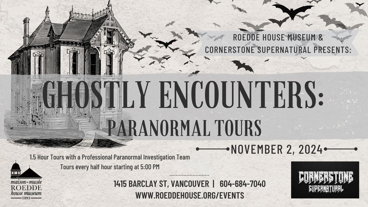 Ghostly Encounters: Paranormal Tours