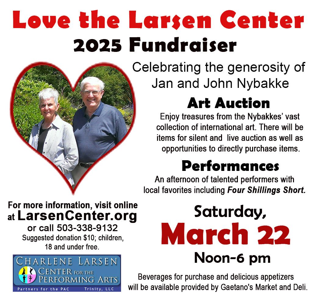 Love The Larsen Center Fundraiser: Art Auction & Show!