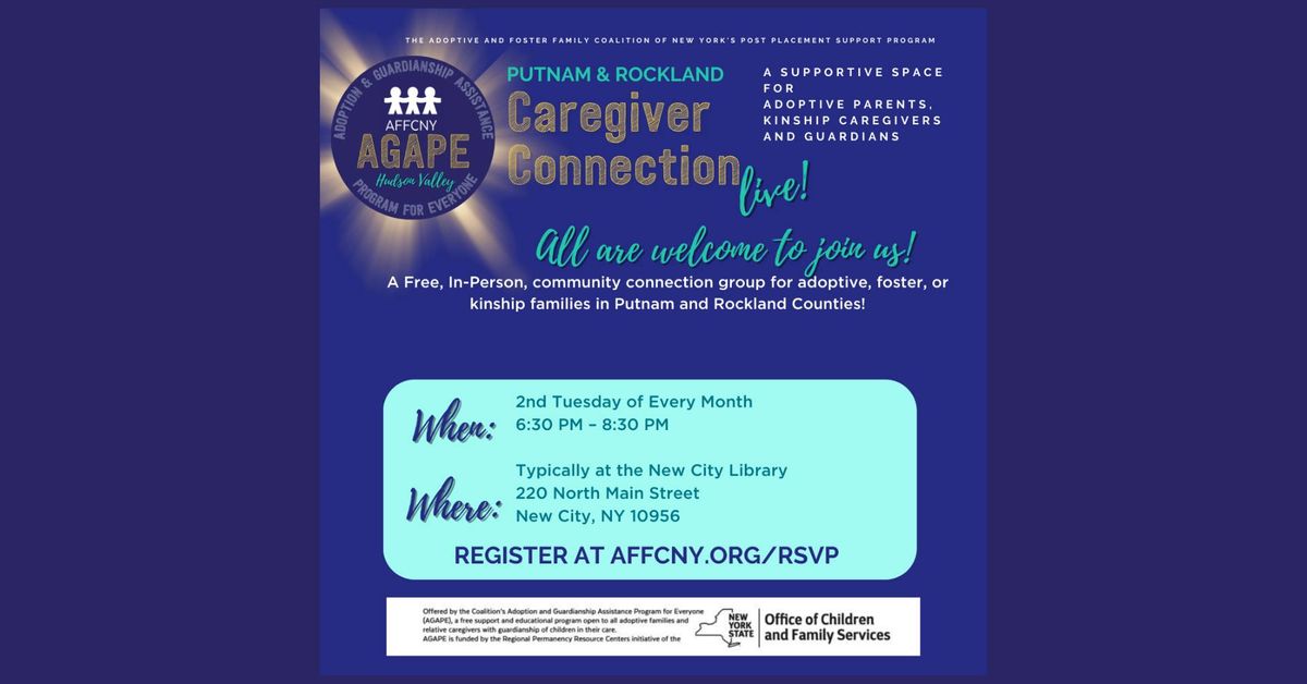 2025 Rockland\/Putnam County Caregiver Connection Support Group LIVE