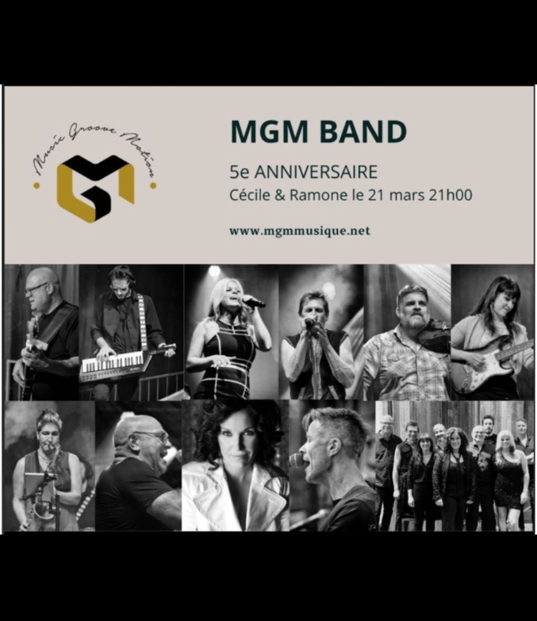 COVER BAND - MGM 