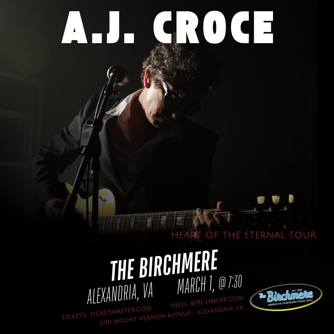 AJ Croce at Birchmere