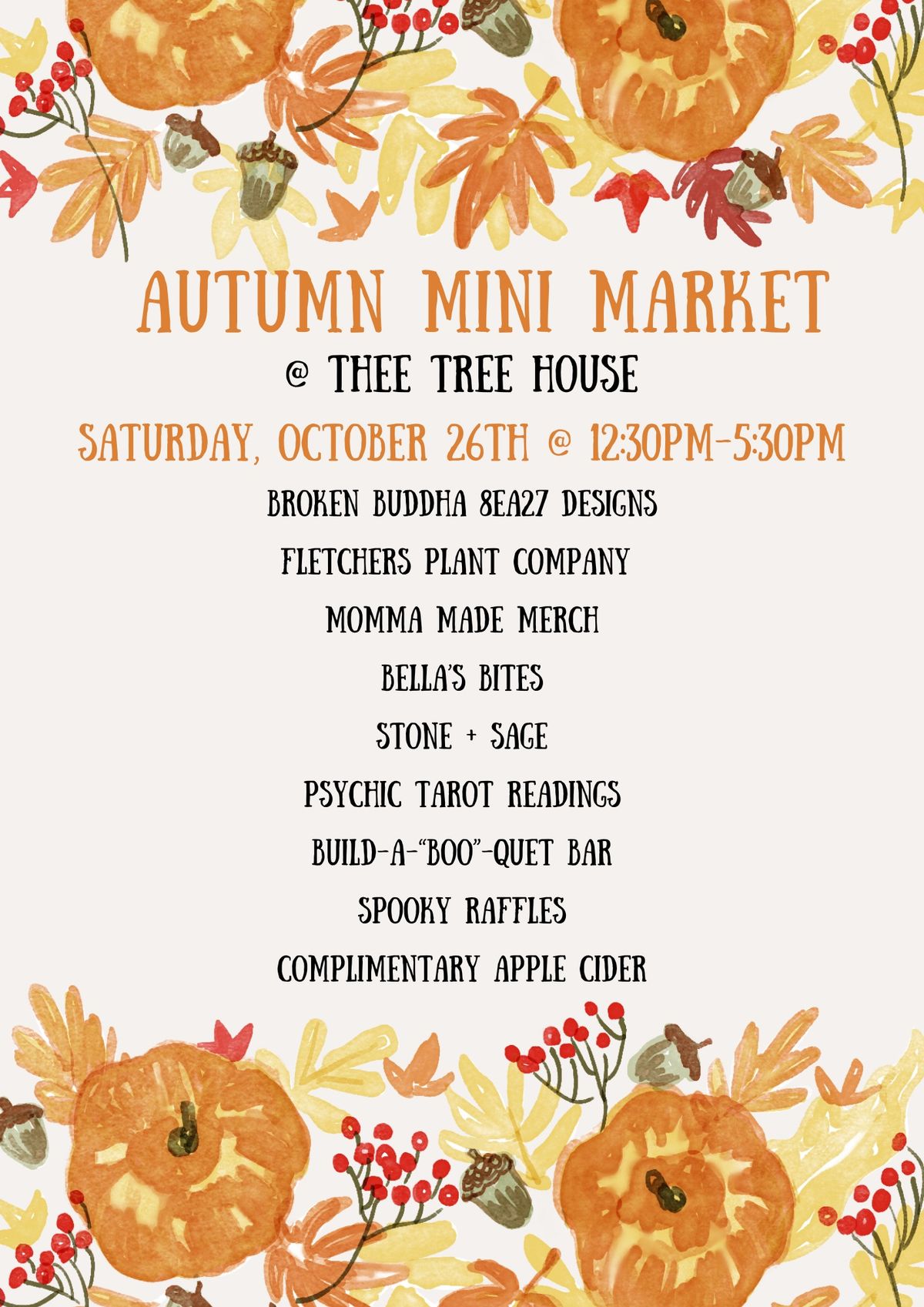 Autumn Mini Market