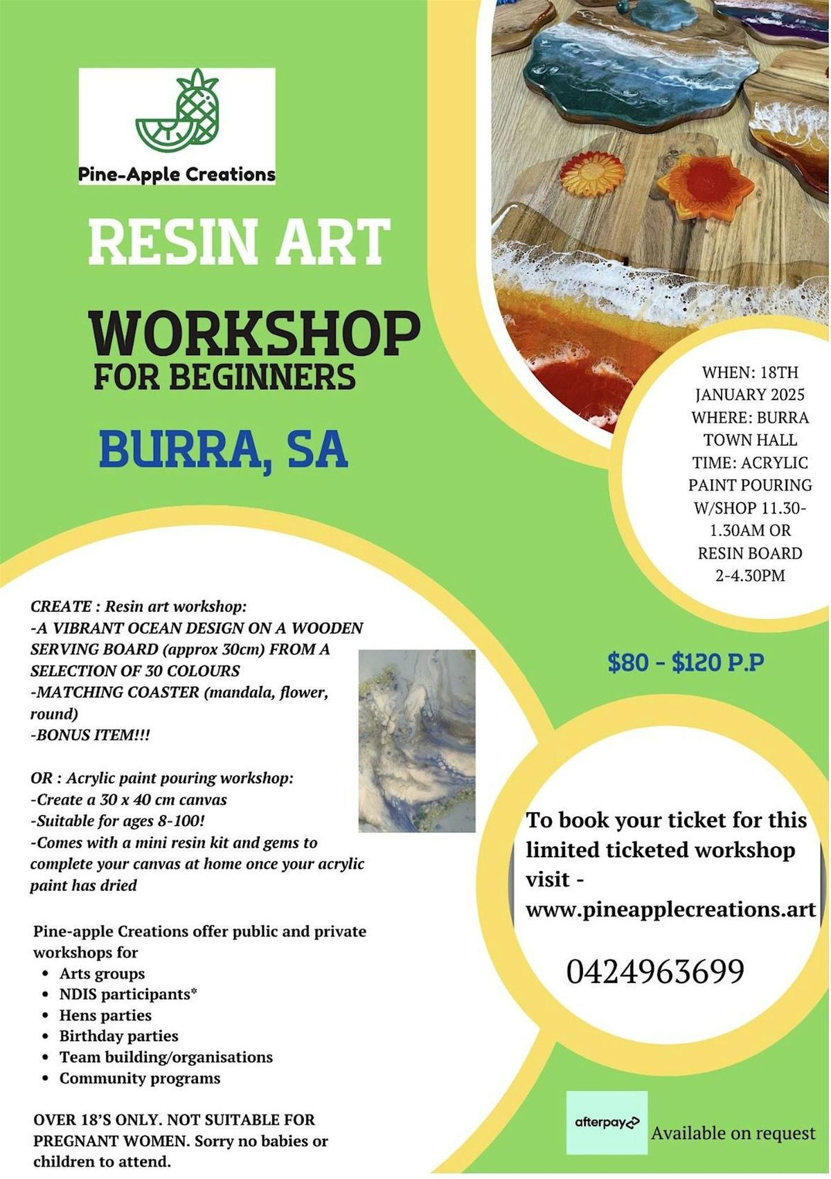 Art workshops (BURRA)