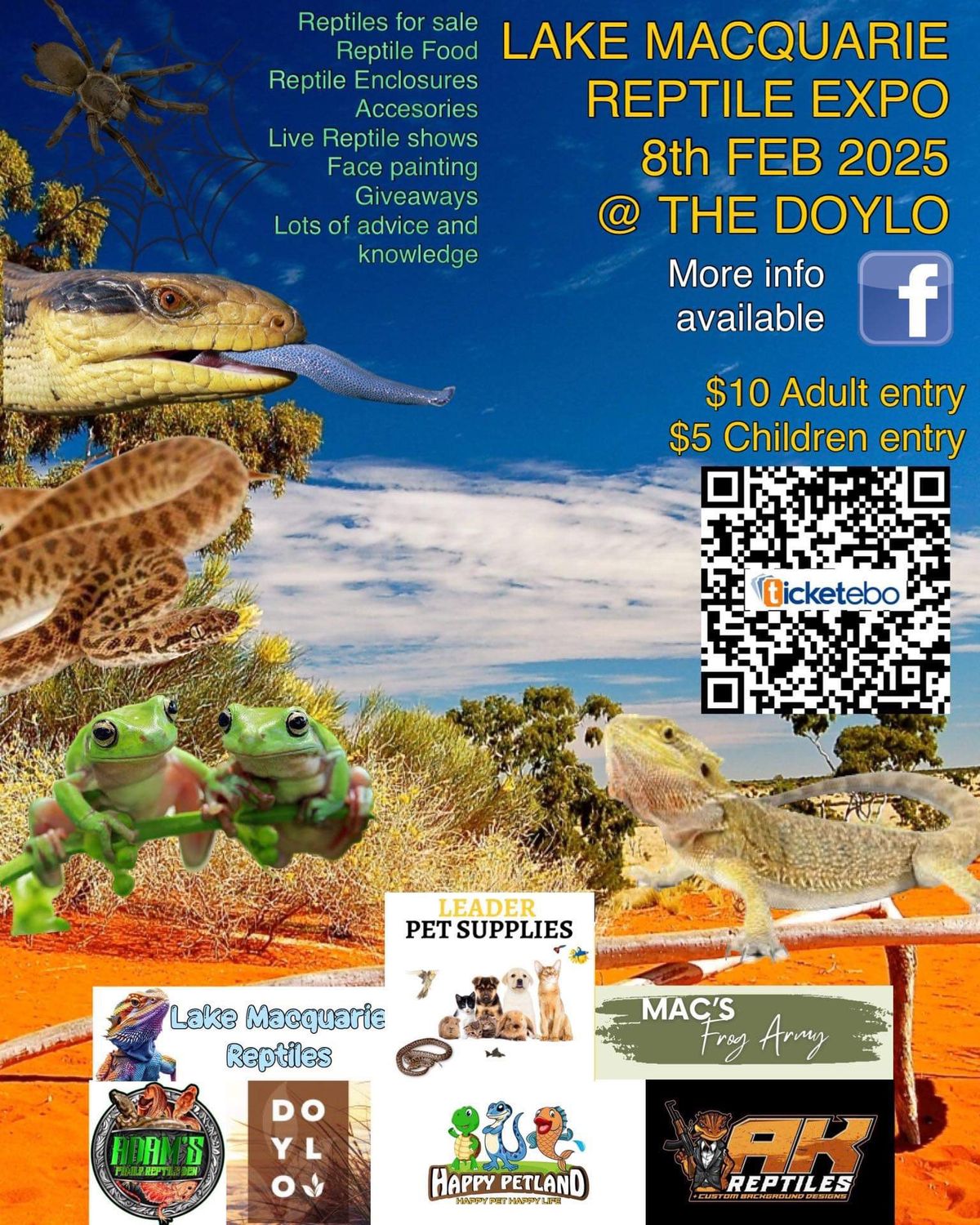 LAKE MACQUARIE REPTILE EXPO