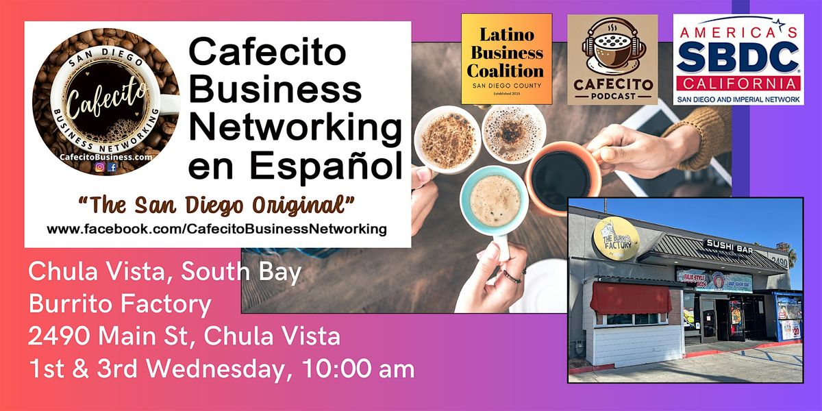 Cafecito Business Networking en Espa\u00f1ol South Bay Feb