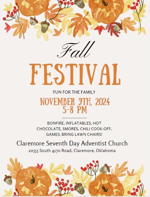 Fall Festival and Chili Cook Off