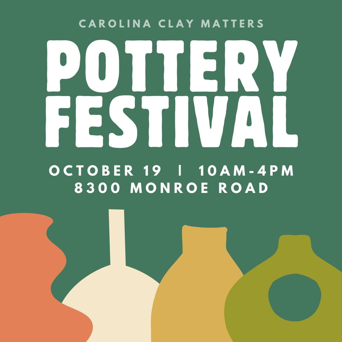 Carolina Clay Matters Fall Pottery Festival