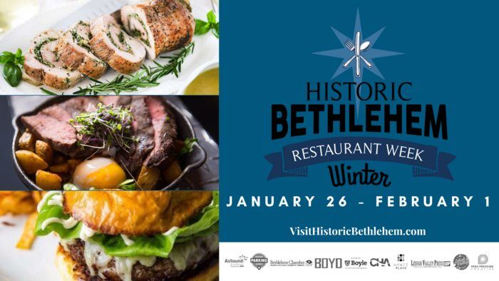 Historic Downtown Bethlehem Presents Winter Restaurant Week