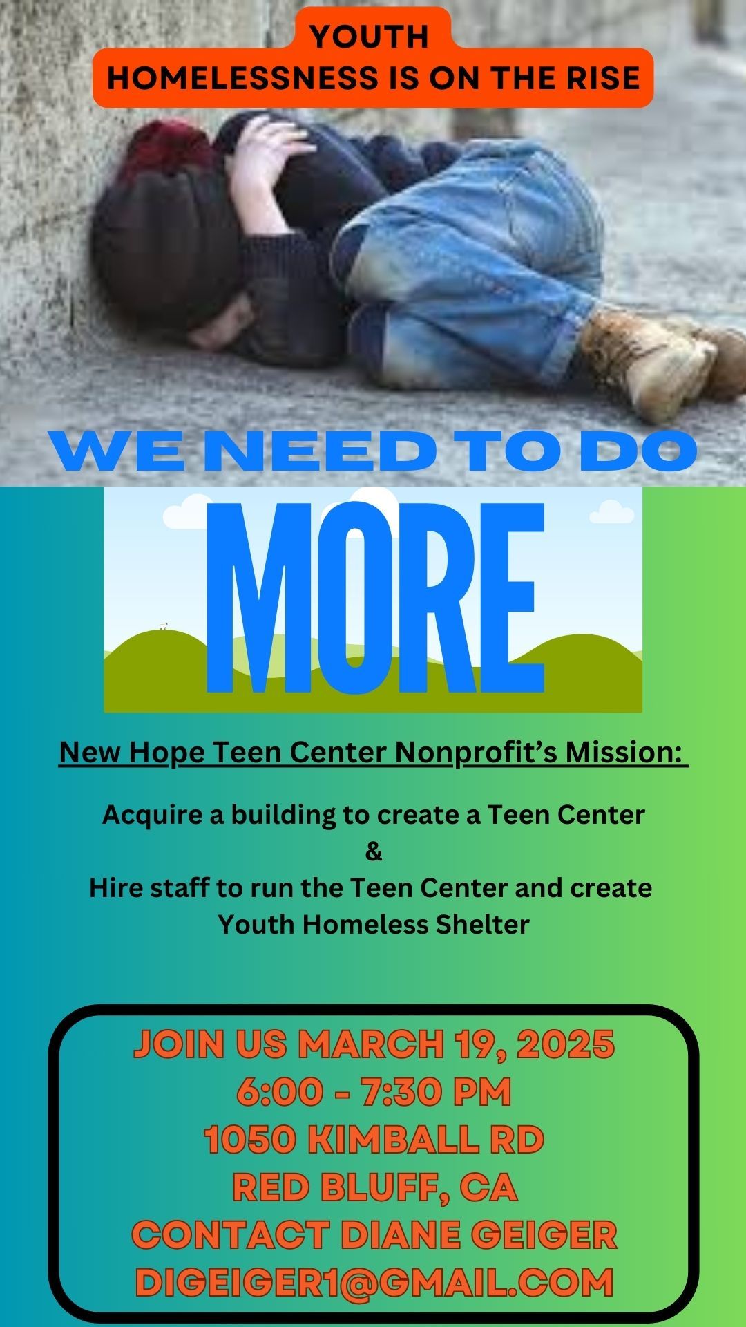 Community Meeting: Youth Homelessness and Teen Center