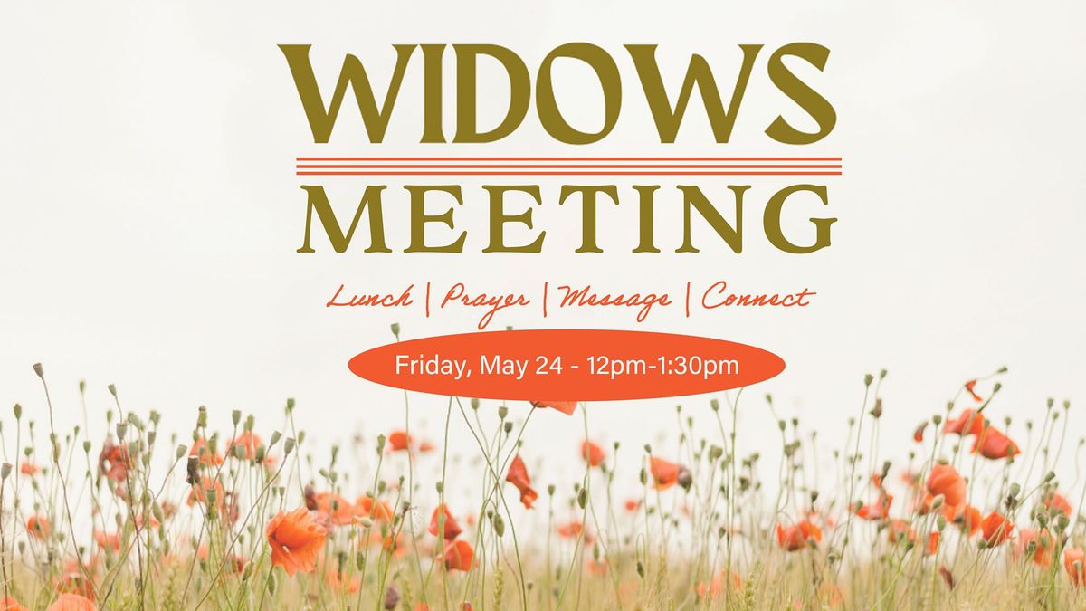 Widows Meeting