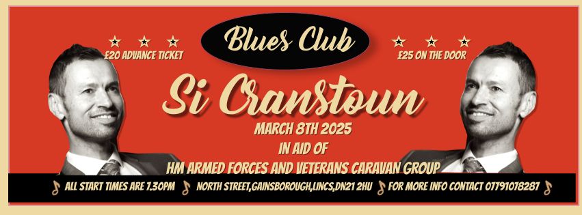 Si Cranstoun at the Blues 