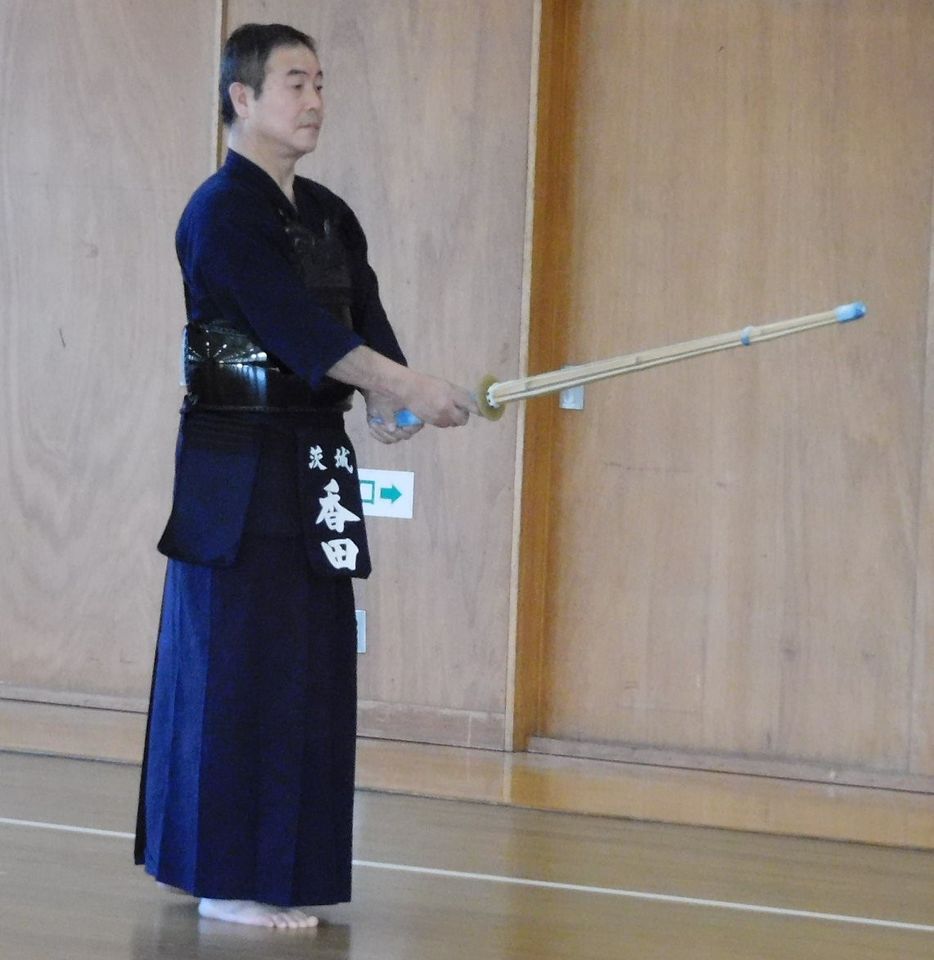 Spring Kendo Koshukai 2023 w. KODA Kunihide sesei, hanshi 8 dan