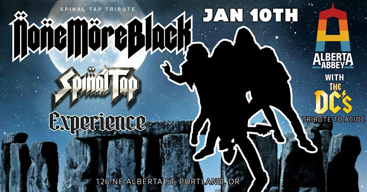 None More Black: Spinal Tap Tribute with The DC's AC\/DC Tribute