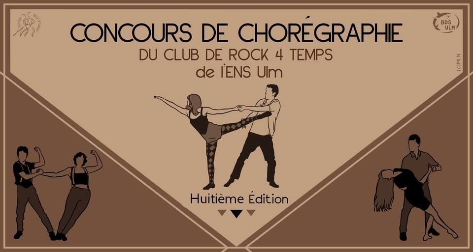 Concours de Chor\u00e9graphie du club de Rock 4 temps de l'ENS Ulm, 2025 