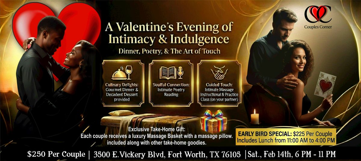 A Valentine's Day of Intimacy and Indulgence - Earlybird Luncheon or Dinner