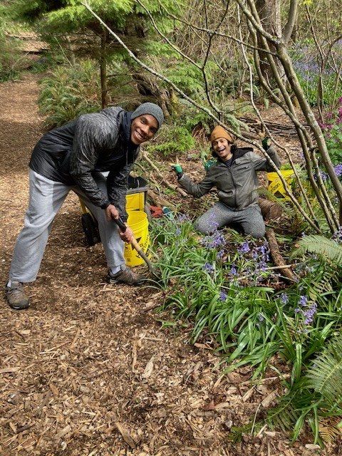 Day before Earth Day Work Party and Tree Planting