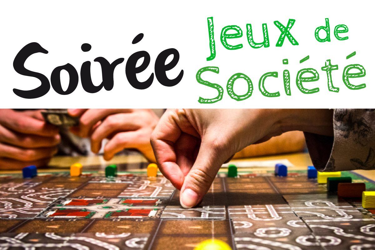 Soir\u00e9e jeux de soci\u00e9t\u00e9 (en fran\u00e7ais) au caf\u00e9 Koncept