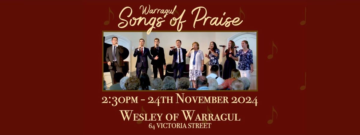 Warragul Songs of Praise 2024