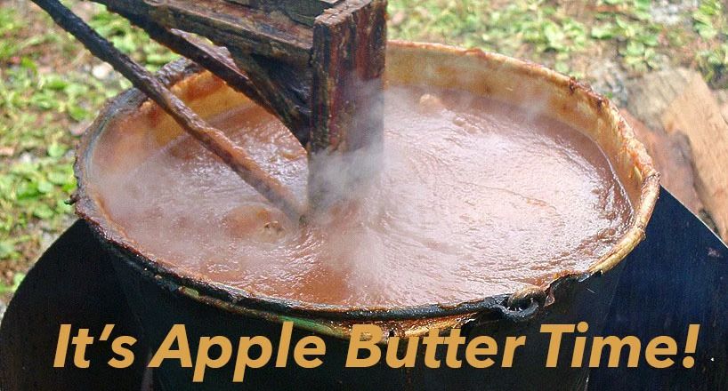 APPLE BUTTER DAY AT PARK!  