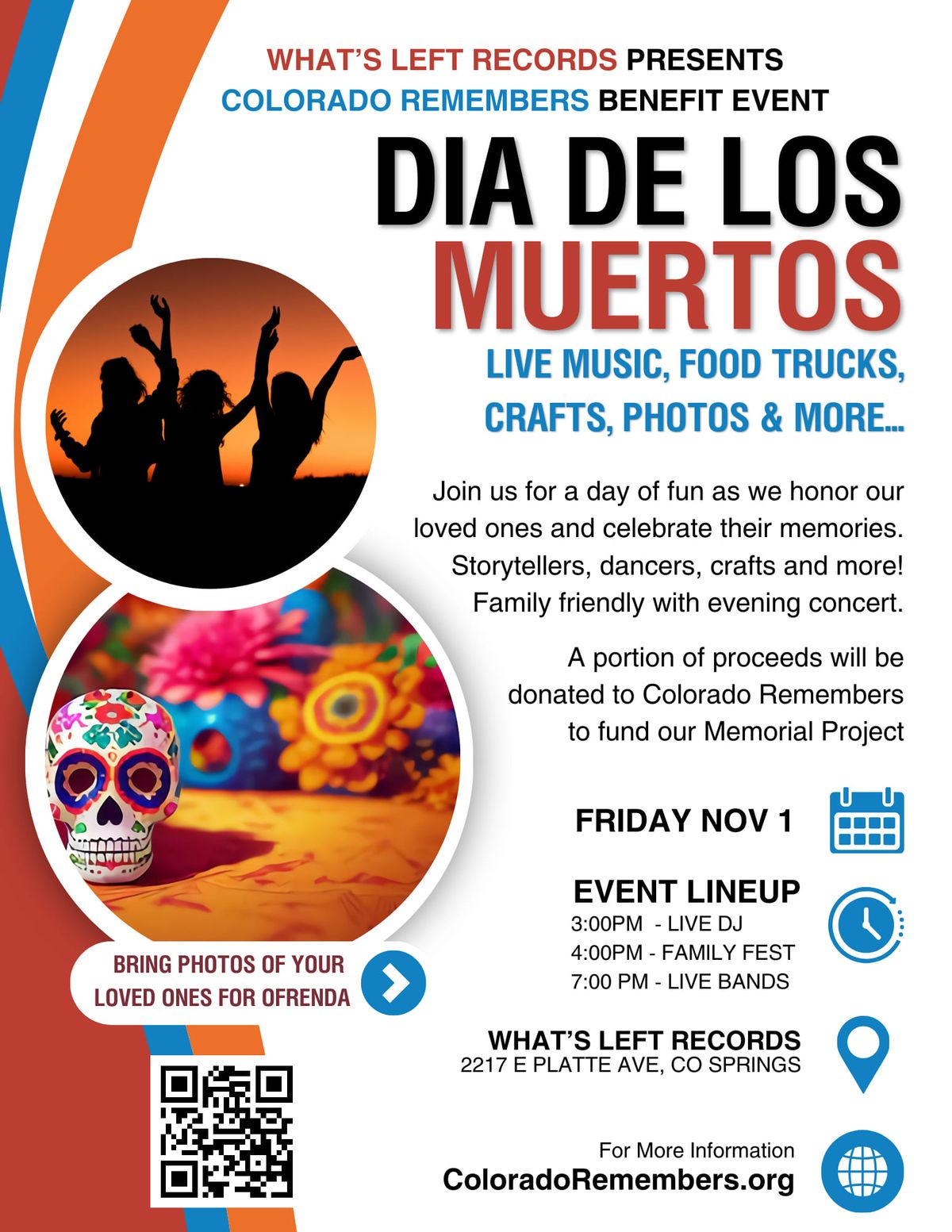 Day of the Dead Benefit Concert and Family Festival