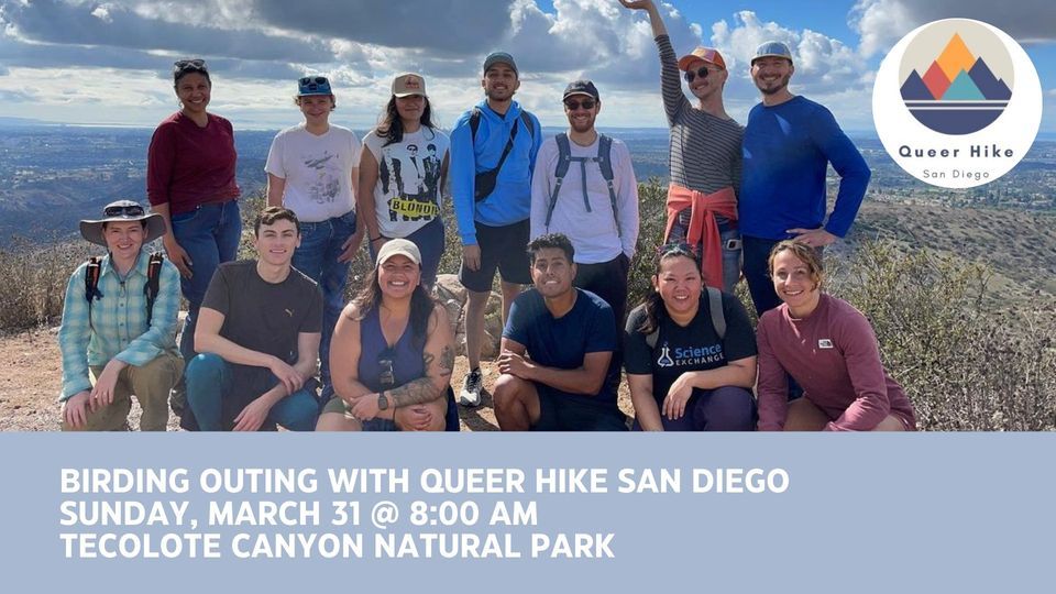 Queer Hike @ Tecolote Canyon Natural Park with Daniel Hetzel