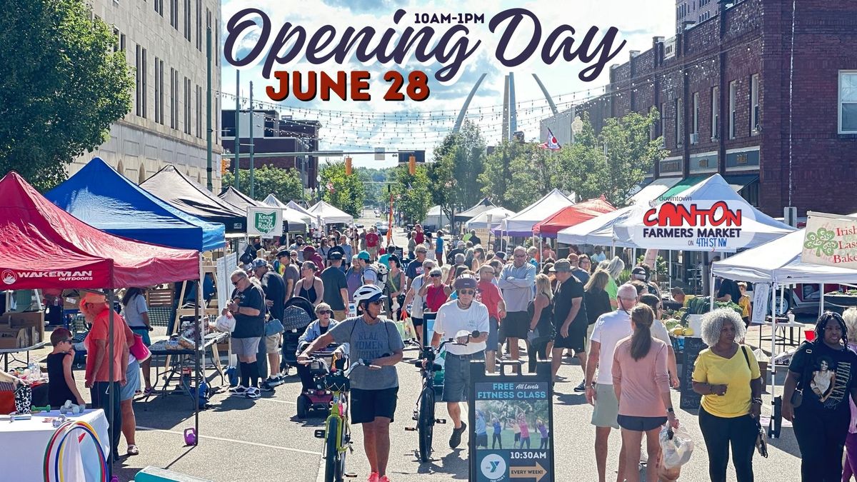 Opening Day - Canton Farmers' Market