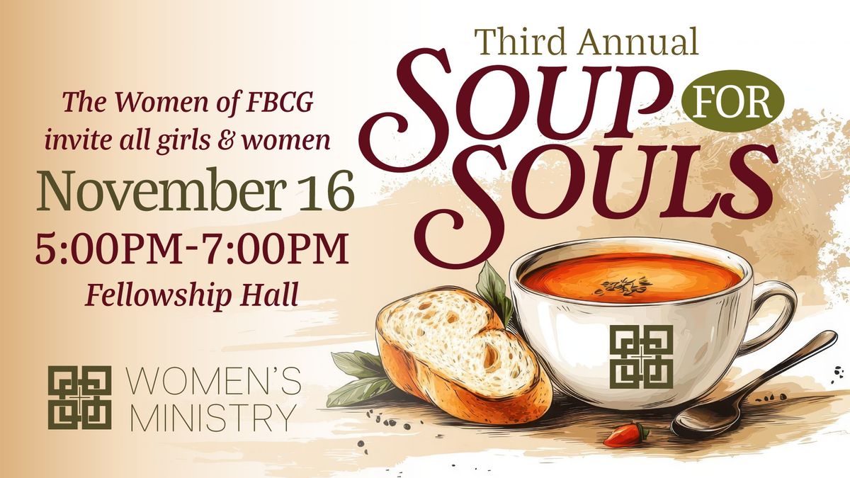 Soup for Souls - Women's Ministry