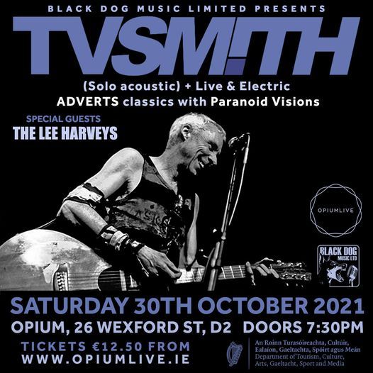 TV SMITH Live at Opium w\/ Special Guest The Lee Harveys