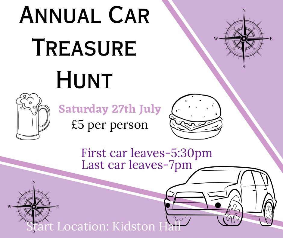 Annual Car Treasure Hunt