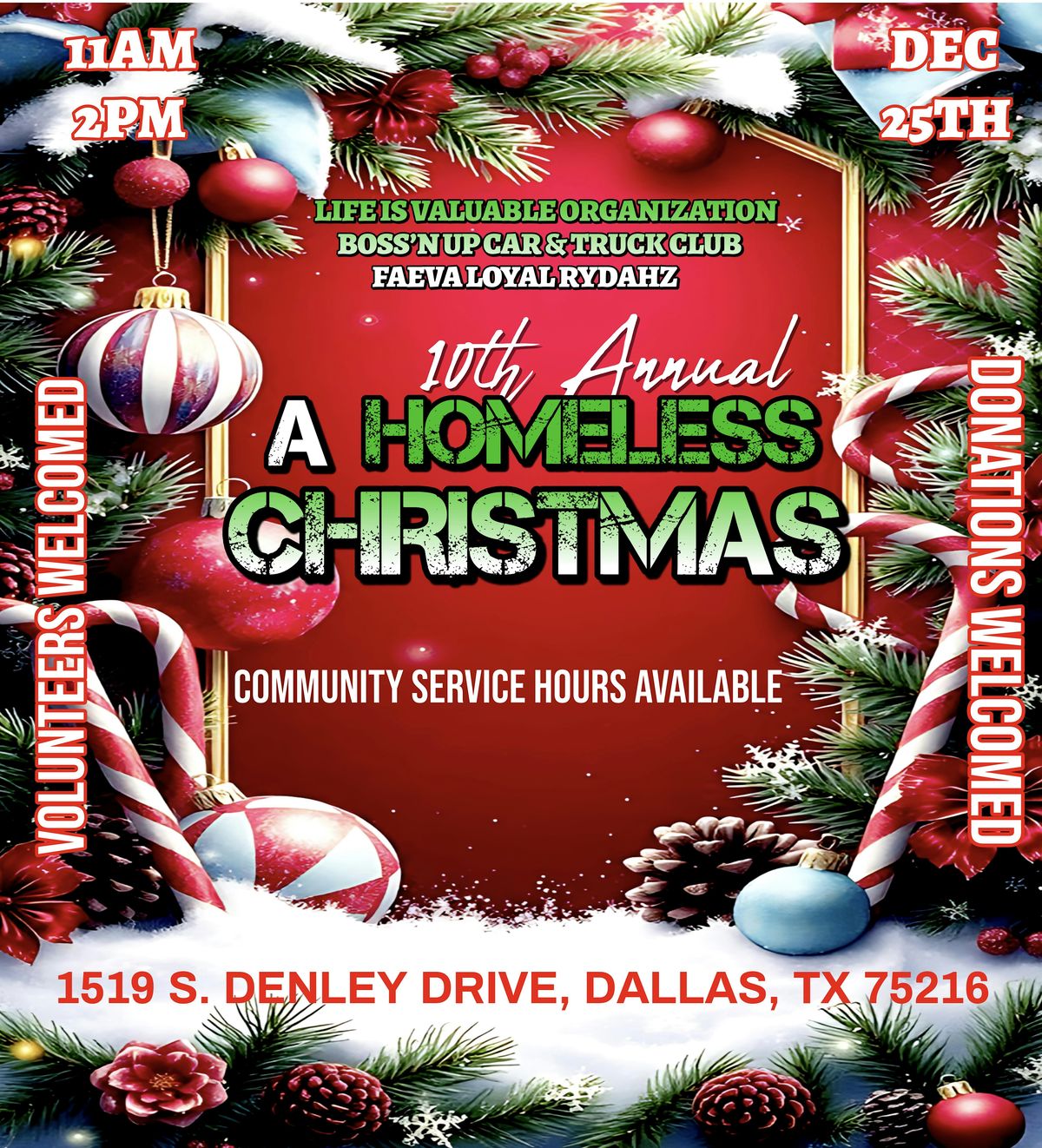 10th Annual A Homeless Christmas