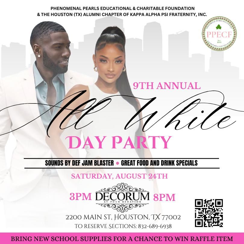 Annual All White Party (With a Purpose)