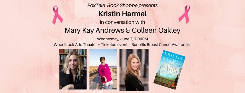 Kristin Harmel in conversation with Mary Kay Andrews & Colleen Oakley