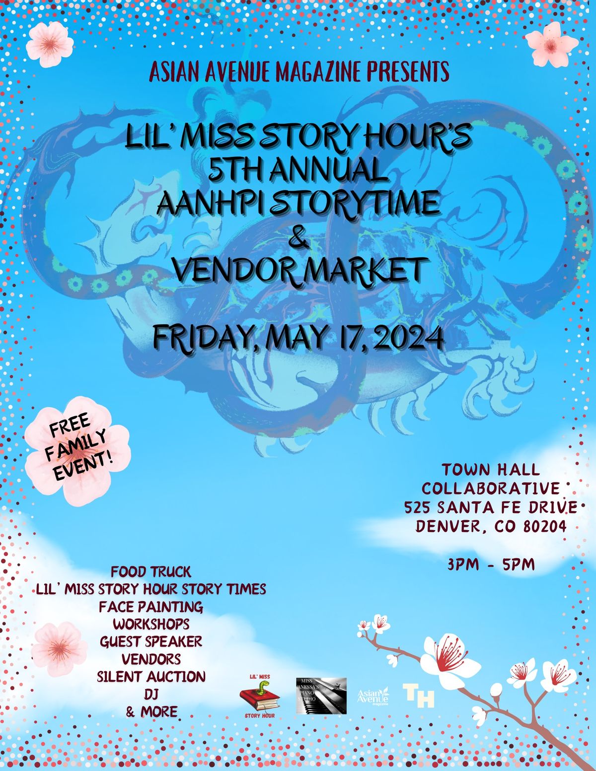 5th Annual AANHPI Storytime & Vendor Market