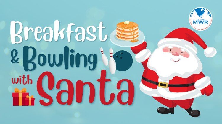 Breakfast and Bowling with Santa