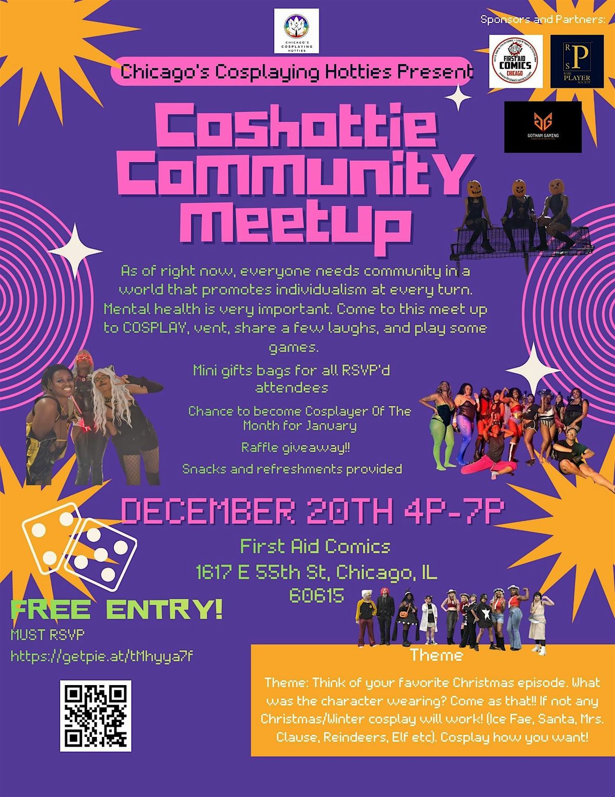 Cosplay (Coshottie) Community Meetup
