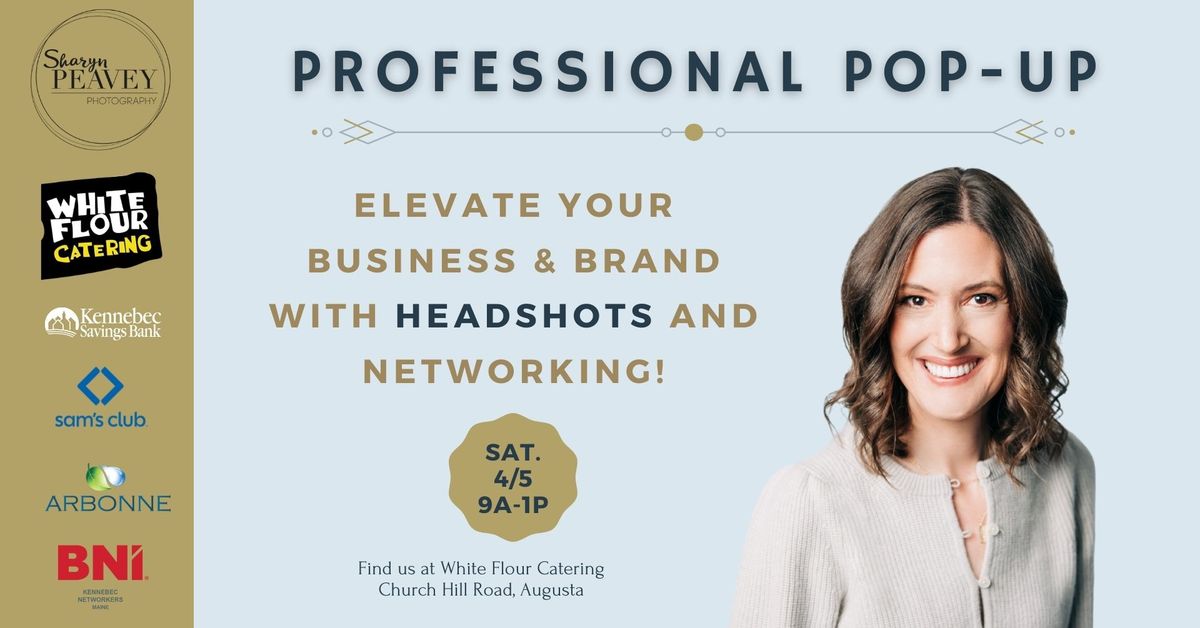 Professional Pop-Up (Headshots & Networking Event)